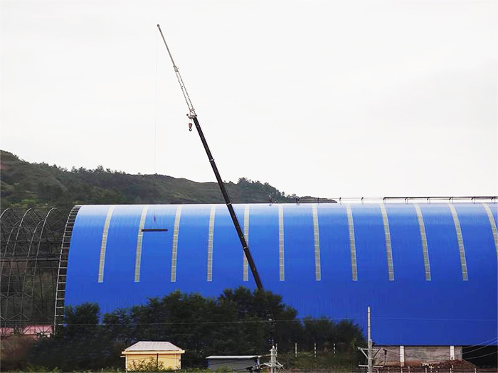武夷山煤棚网架工程